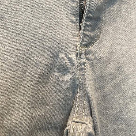 Gap Stretch Easy Leggings Size 29R in Good Used Condition Light Gray - Picture 3 of 9